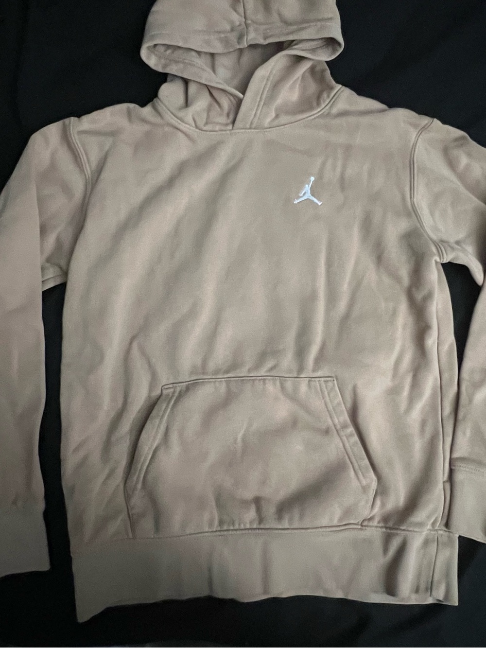 Jordan boys Taupe Hoodie Neutral Beige